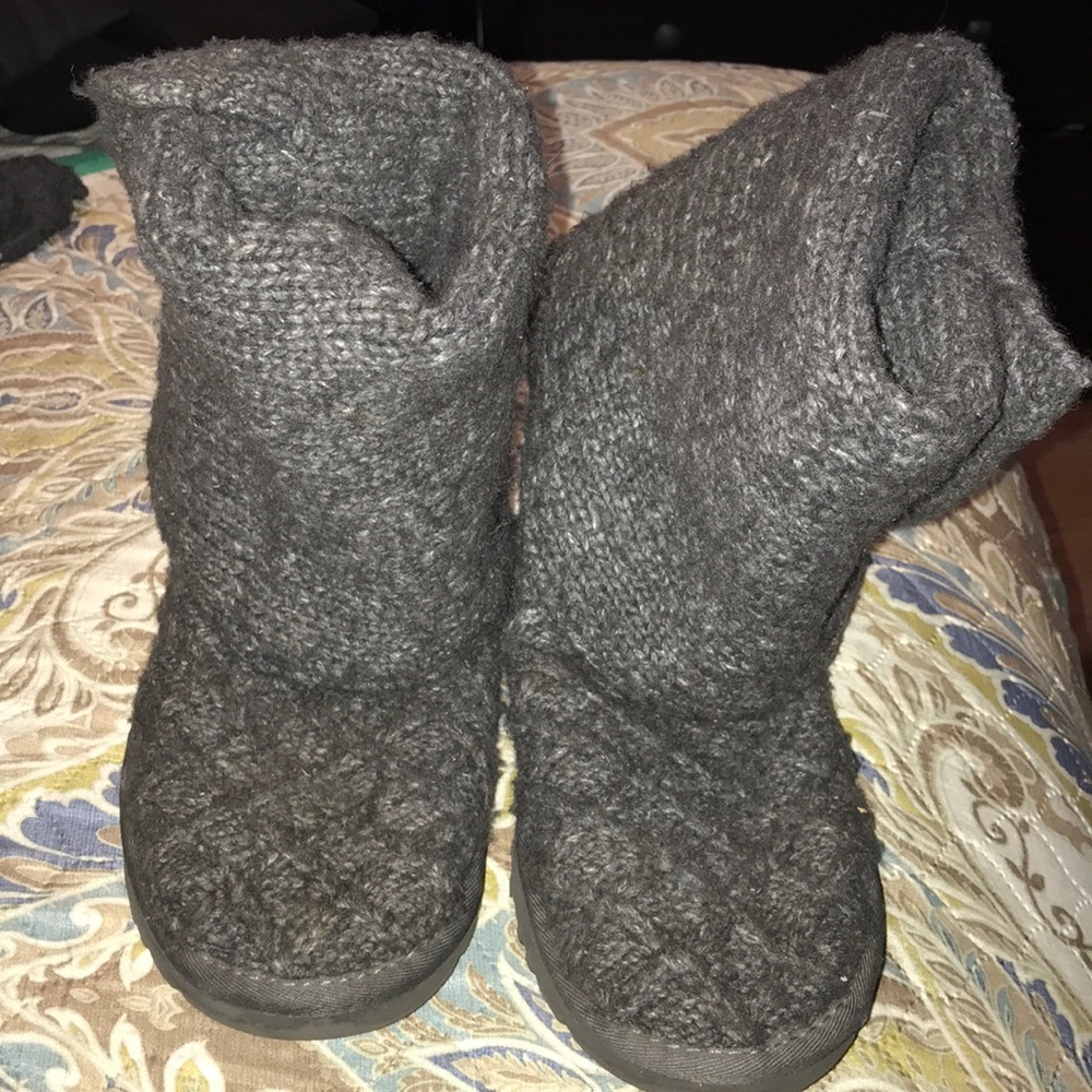 Authentic Gray Uggs Boots